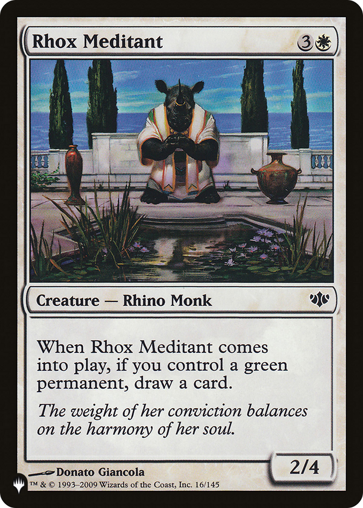 Image of Rhox Meditant (LIST-CON-16) - The List
