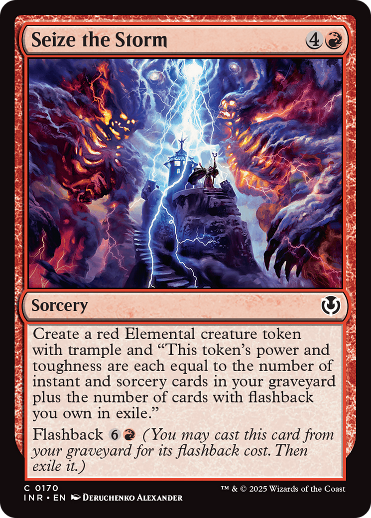 Image of Seize the Storm (INR-170) - Innistrad Remastered Foil
