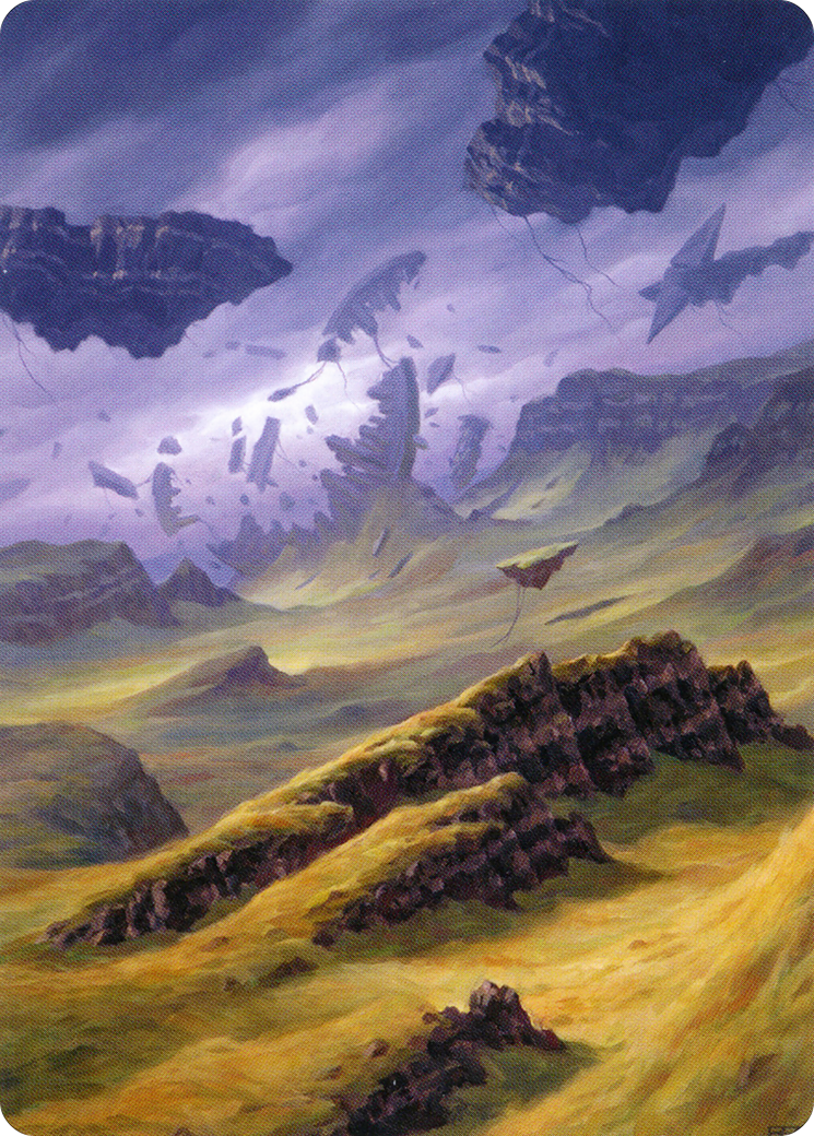 Image of Plains // Plains (AZNR-009) - Zendikar Rising Art Series (Borderless)