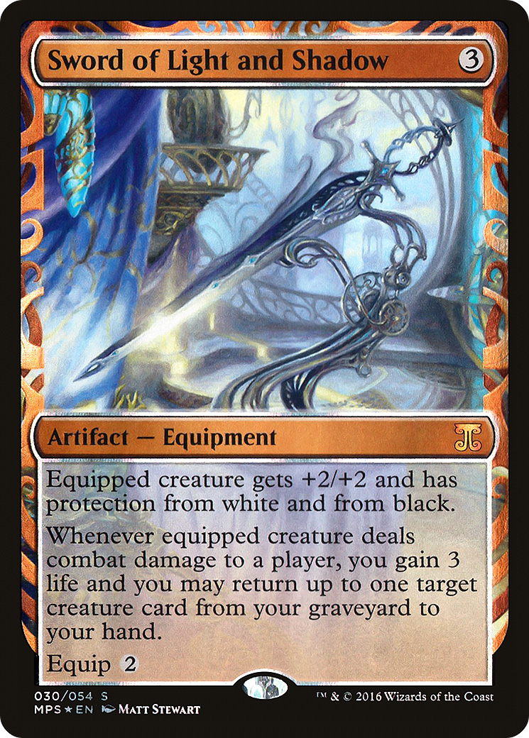 Image of Sword of Light and Shadow (MPS-030) - Kaladesh Inventions Foil