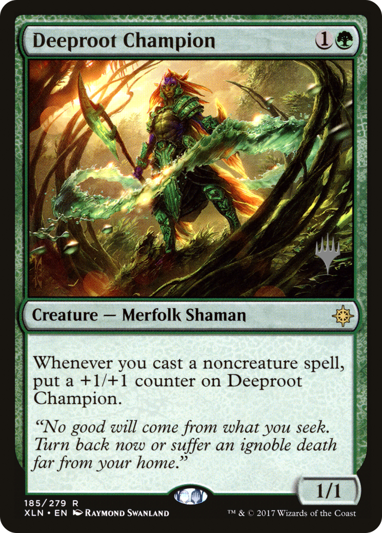Image of Deeproot Champion (PPM20-185) - Ixalan Promos