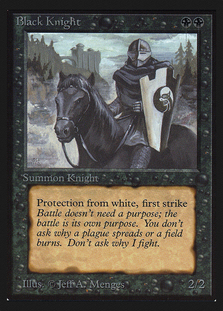 Image of Black Knight (CE) (CED-) - Collectors' Edition