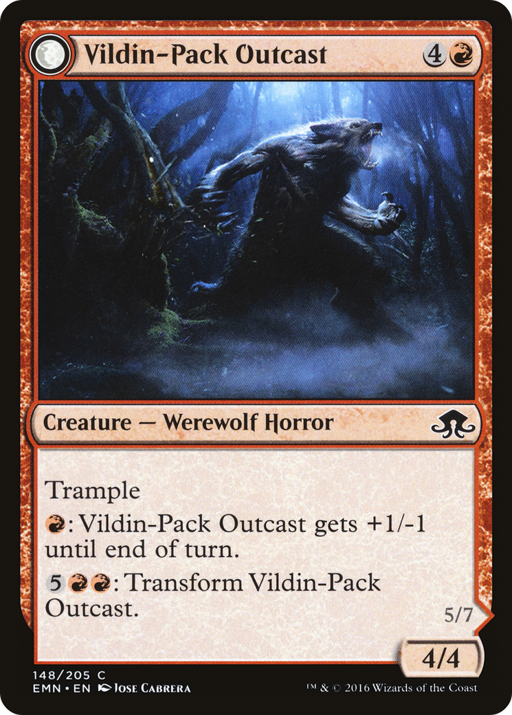 Image of Vildin-Pack Outcast (EMN-148) - Eldritch Moon: (mooneldrazidfc) Foil