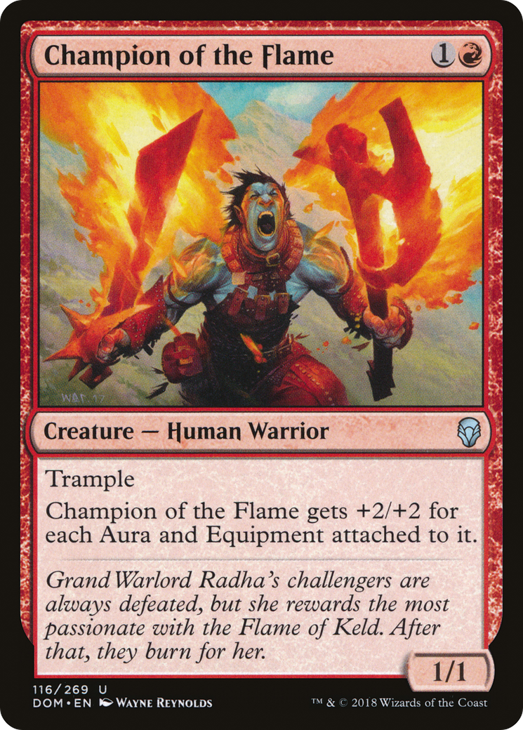 Image of Champion of the Flame (DOM-116) - Dominaria