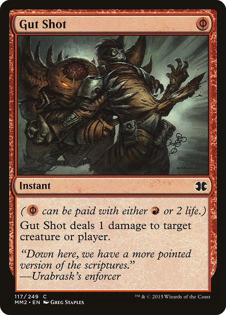 Image of Gut Shot (MM2-117) - Modern Masters 2015 Foil