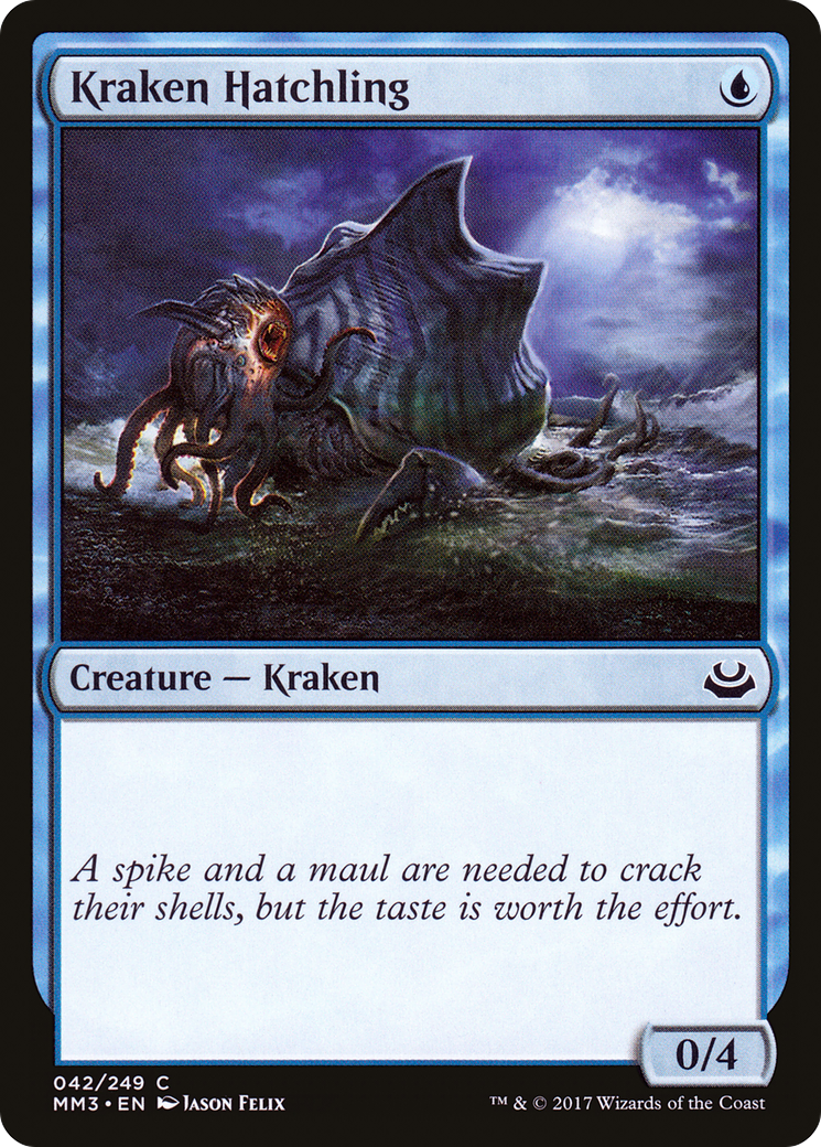 Image of Kraken Hatchling (MM3-042) - Modern Masters 2017