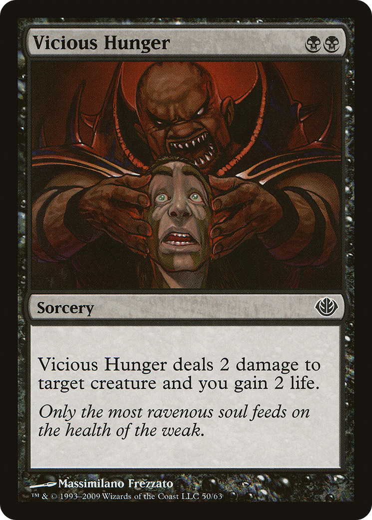Image of Vicious Hunger (DDD-050) - Duel Decks: Garruk vs. Liliana