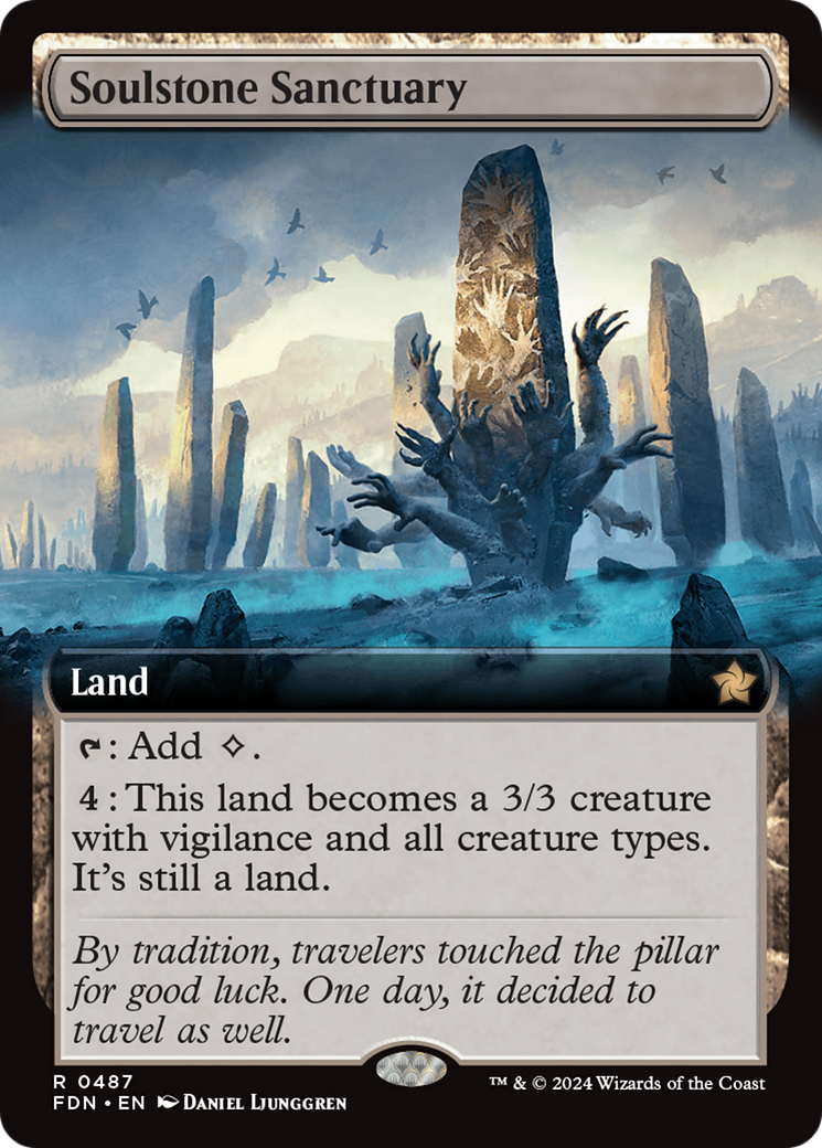 Image of Soulstone Sanctuary (FDN-487) - Foundations: (Extended Art)