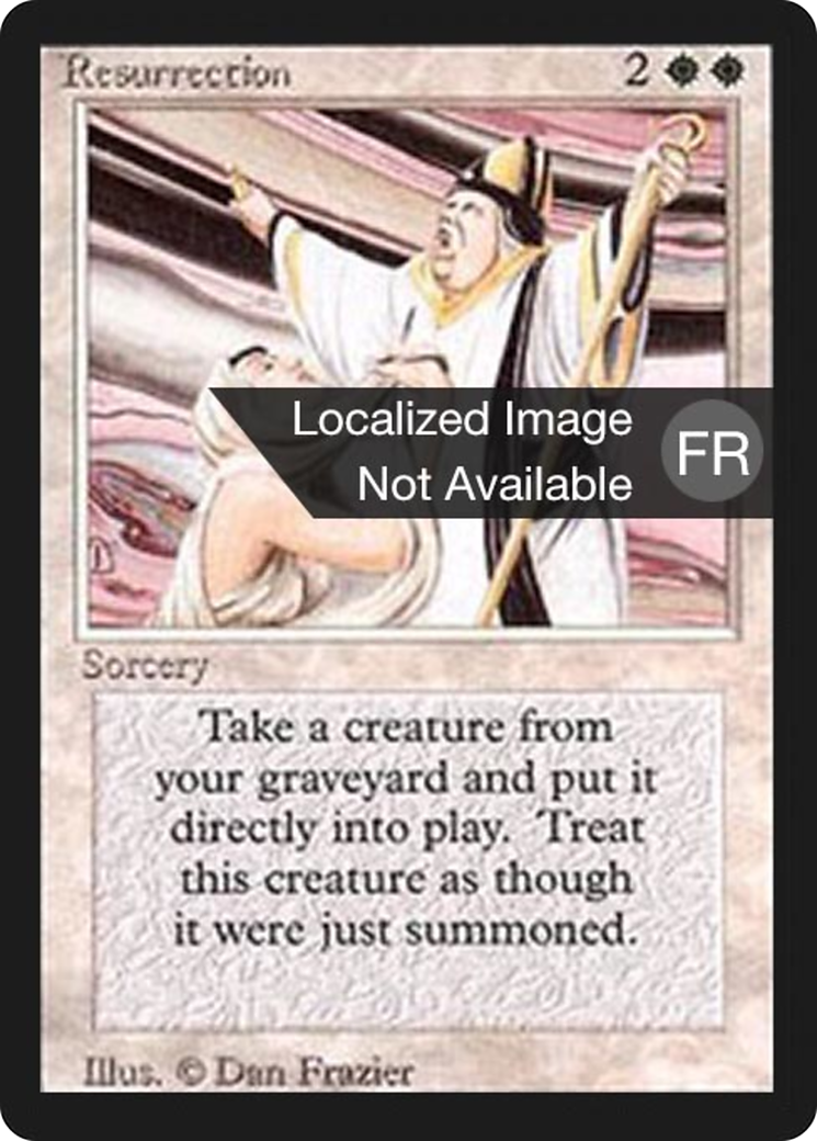 Image of Resurrection (FBB-) - Foreign Black Border