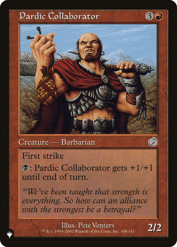 Image of Pardic Collaborator (LIST-TOR-106) - The List