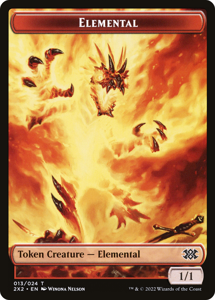 Image of Elemental (T2X2-013) - Double Masters 2022 Tokens Foil