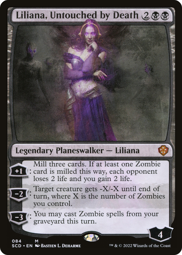 Image of Liliana, Untouched by Death (SCD-084) - Starter Commander Decks