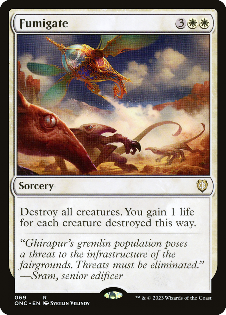 Image of Fumigate (ONC-069) - Phyrexia: All Will Be One Commander