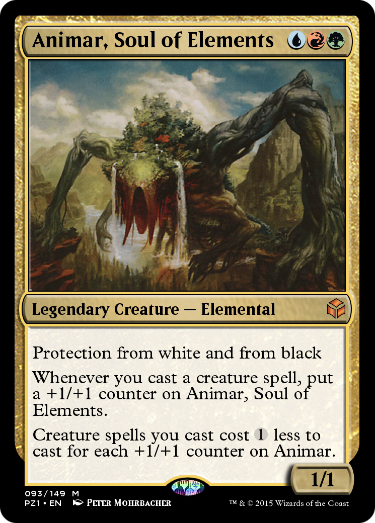 Image of Animar, Soul of Elements (PZ1-093) - Legendary Cube Prize Pack