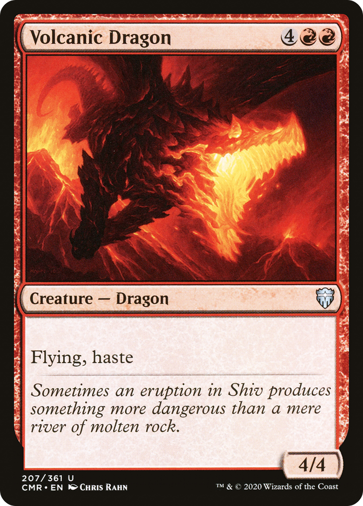 Image of Volcanic Dragon (CMR-207) - Commander Legends
