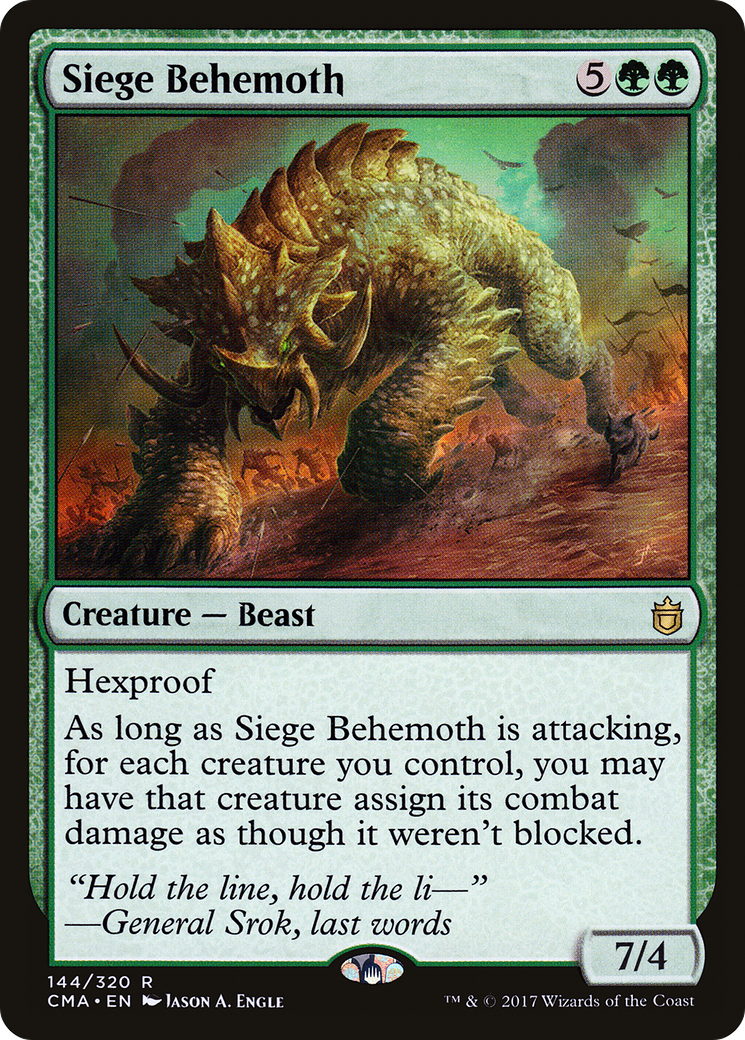 Image of Siege Behemoth (CMA-144) - Commander Anthology