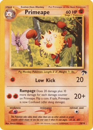 Image of Primeape 018  Southern Islands - Promo