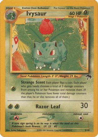 Image of Ivysaur 005/18  Southern Islands - Promo