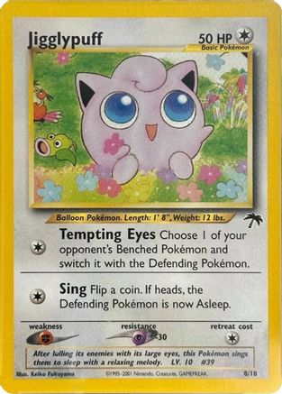 Image of Jigglypuff 008/18  Southern Islands - Promo