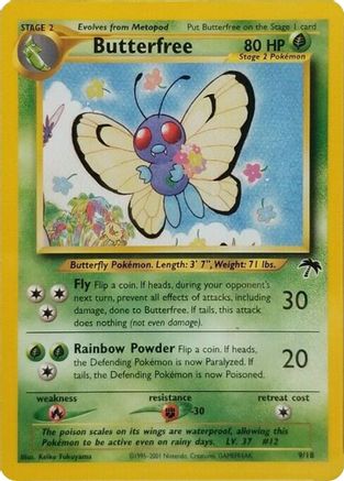 Image of Butterfree 009/18  Southern Islands - Promo