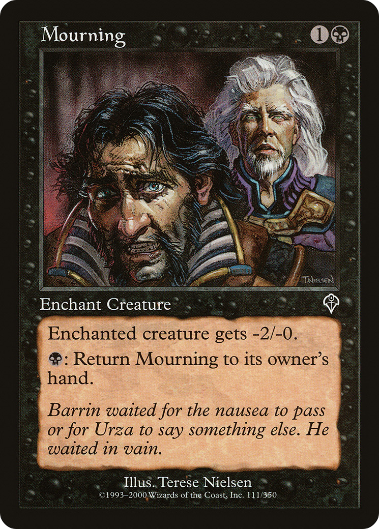 Image of Mourning (INV-111) - Invasion