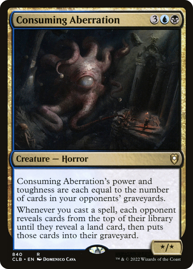 Image of Consuming Aberration (CLB-840) - Commander Legends: Battle for Baldur's Gate
