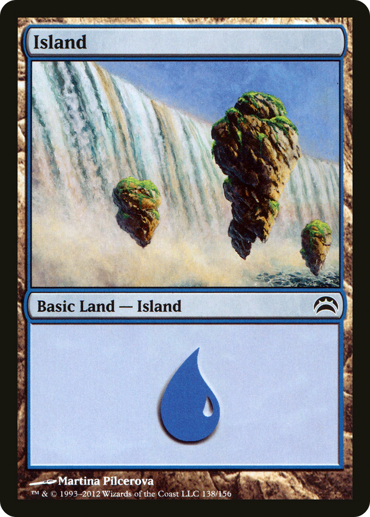 Image of Island (138) (PC2-138) - Planechase 2012
