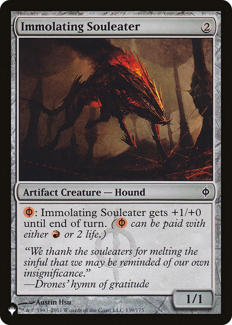 Image of Immolating Souleater (LIST-NPH-139) - The List