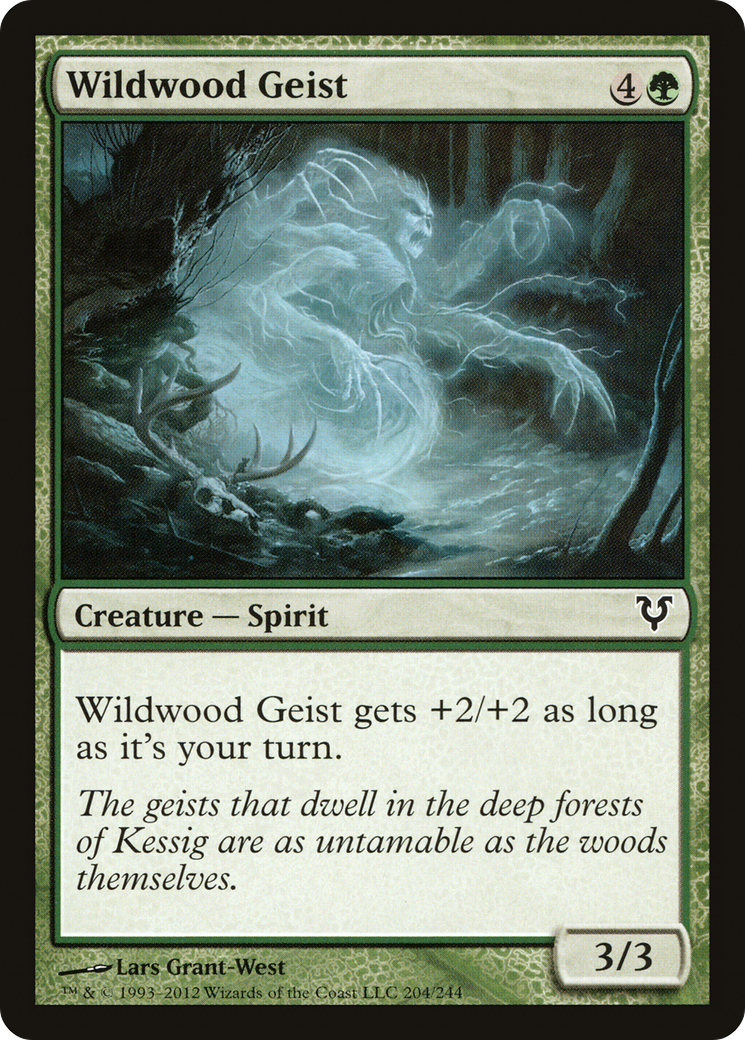 Image of Wildwood Geist (AVR-204) - Avacyn Restored