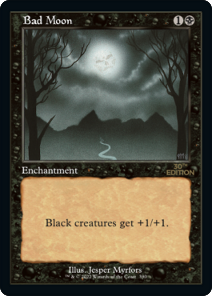 Image of Bad Moon (Retro Frame) (30A-390) - 30th Anniversary Edition