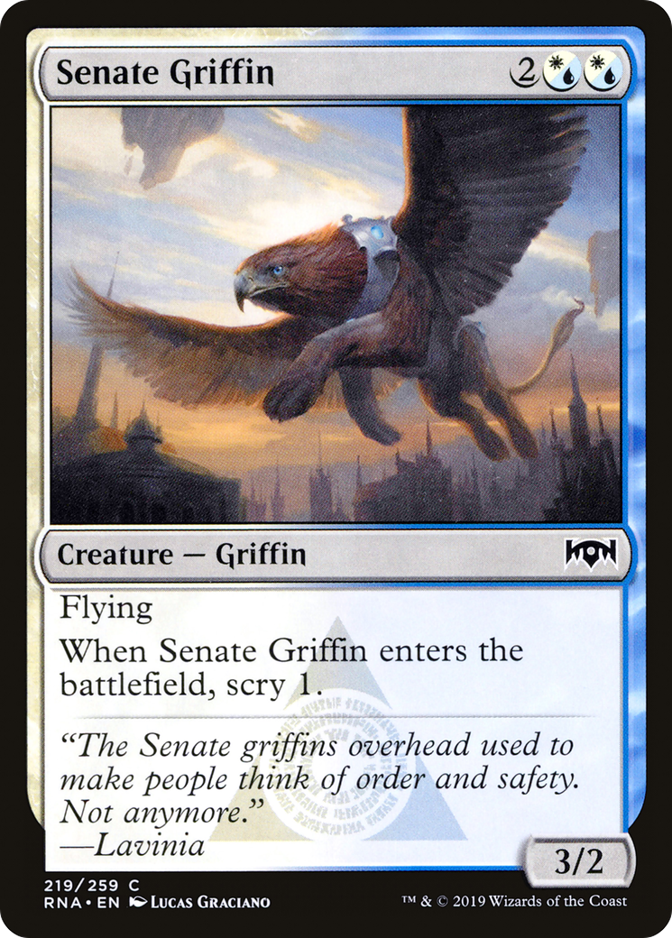 Image of Senate Griffin (RNA-219) - Ravnica Allegiance