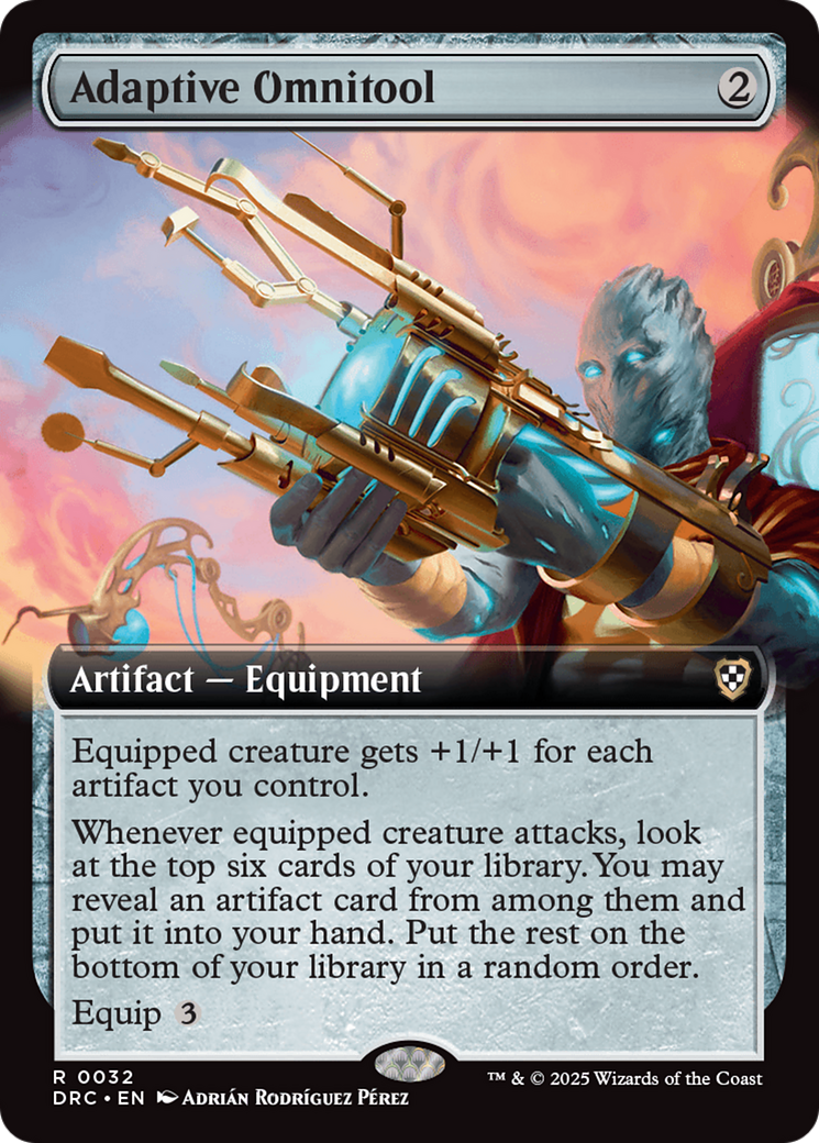 Image of Adaptive Omnitool (Extended Art) (DRC-032) - Commander: Aetherdrift: (Extended Art)