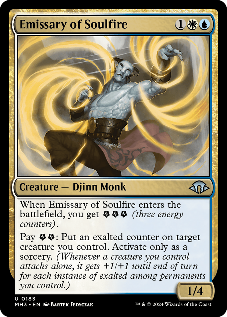Image of Emissary of Soulfire (MH3-183) - Modern Horizons 3 Foil