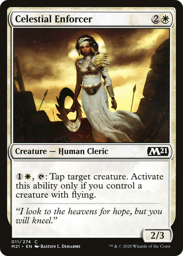 Image of Celestial Enforcer (M21-011) - Core Set 2021