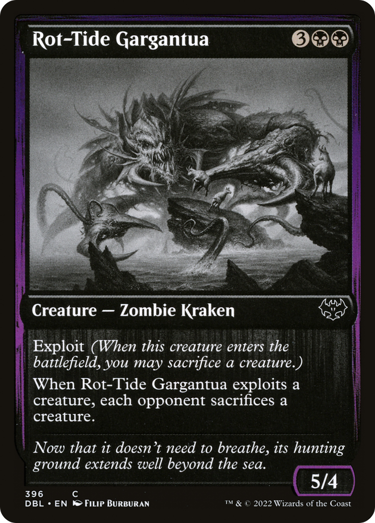 Image of Rot-Tide Gargantua (DBL-396) - Innistrad: Double Feature Foil