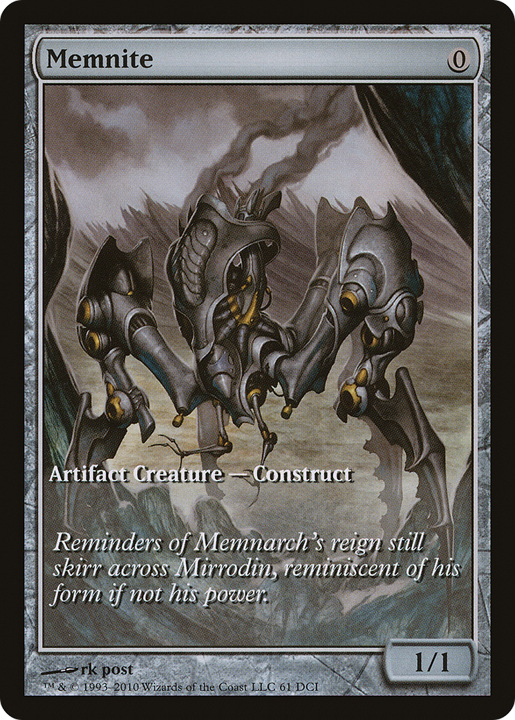 Image of Memnite (GAME-061) - DCI Promos
