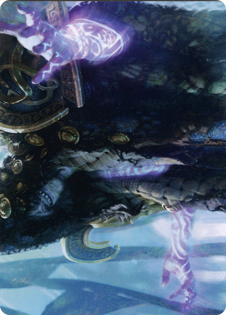Image of Valki, God of Lies // Valki, God of Lies (ASKHM-028) - Art Series: Kaldheim (Borderless) Foil