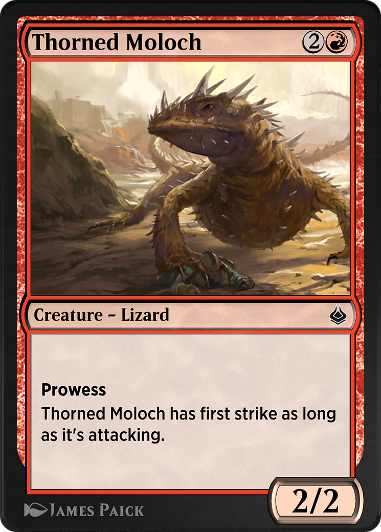 Image of Thorned Moloch (AKR-177) - Amonkhet Remastered