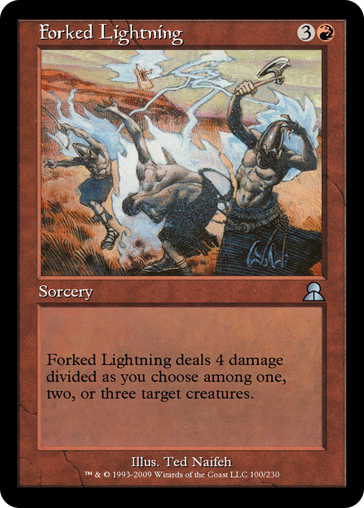 Image of Forked Lightning (ME3-100) - Masters Edition III Foil