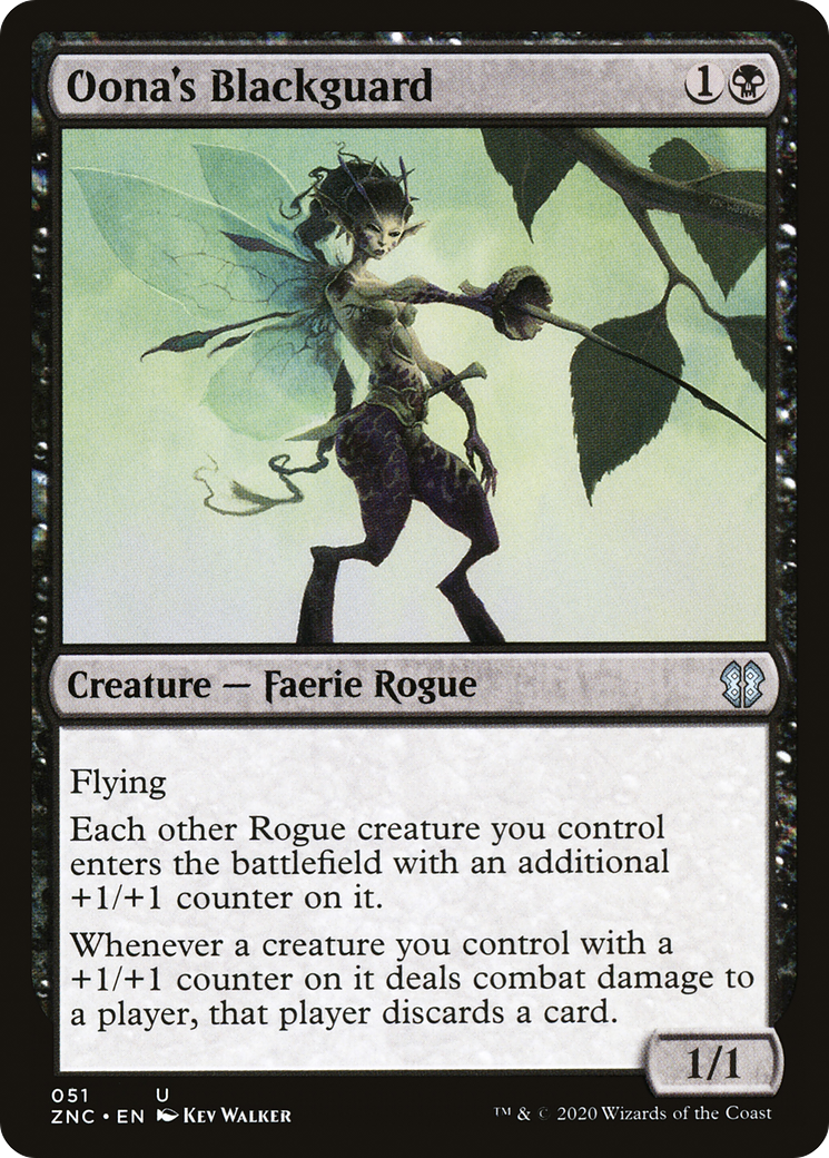 Image of Oona's Blackguard (ZNC-051) - Zendikar Rising Commander
