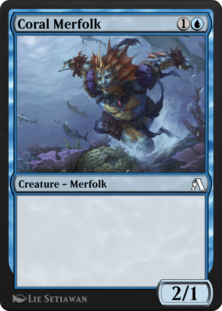 Image of Coral Merfolk (ANB-026) - Arena Beginner Set