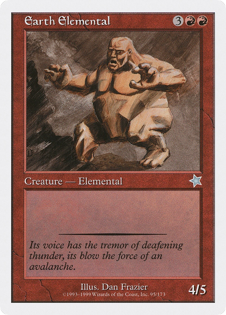 Image of Earth Elemental (S99-095) - Starter 1999