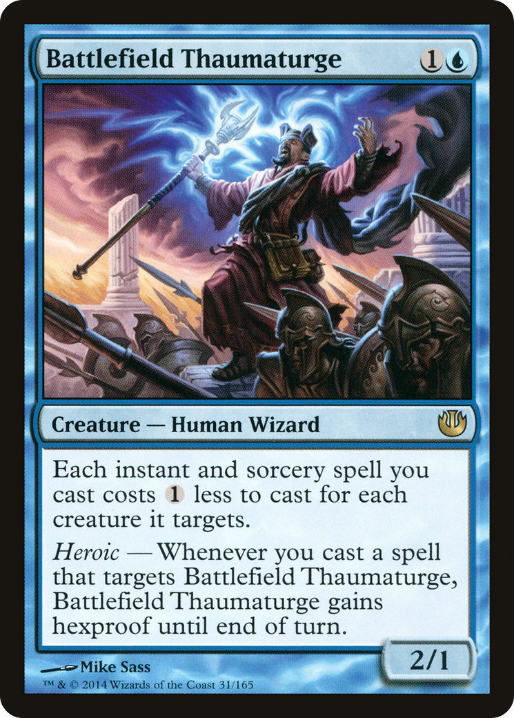 Image of Battlefield Thaumaturge (JOU-031) - Journey into Nyx Foil
