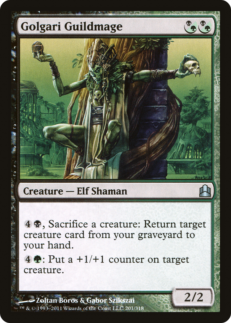 Image of Golgari Guildmage (CMD-201) - Commander 2011
