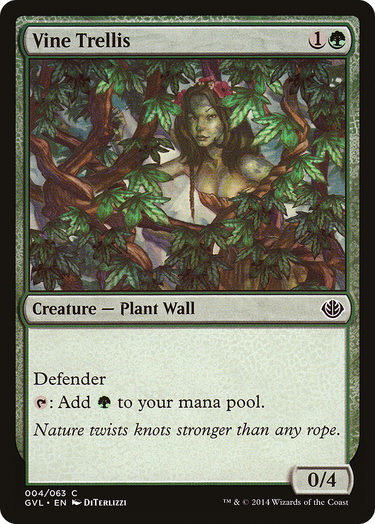 Image of Vine Trellis (DD3-) - Duel Decks Anthology: Garruk vs. Liliana