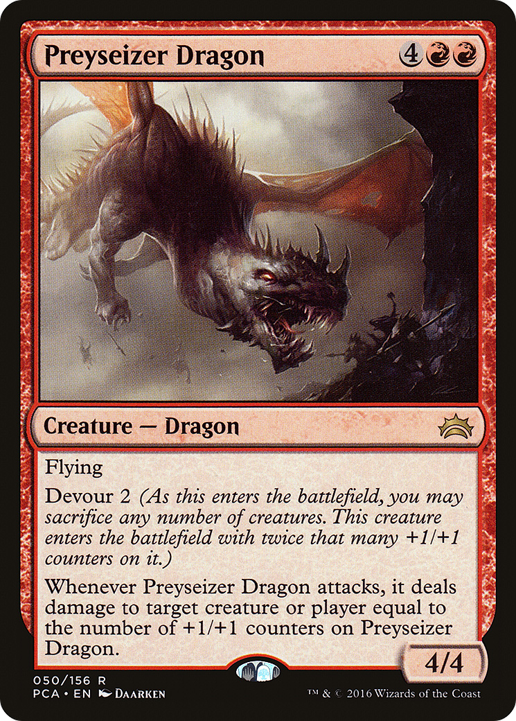 Image of Preyseizer Dragon (PCA-050) - Planechase Anthology