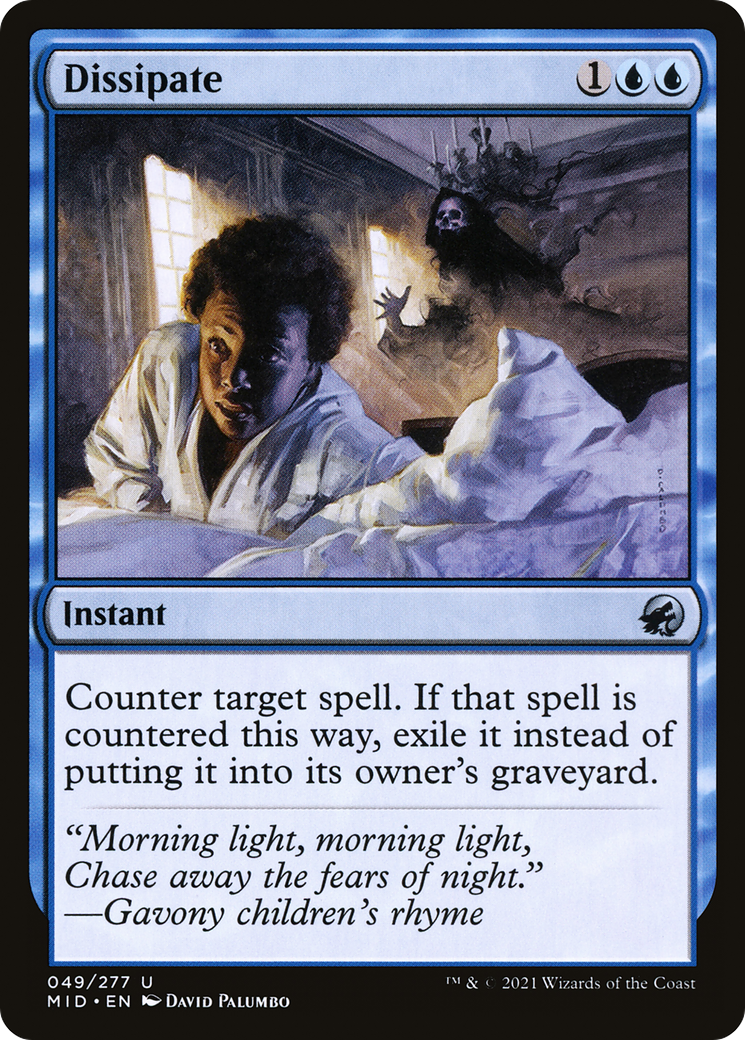 Image of Dissipate (MID-049) - Innistrad: Midnight Hunt