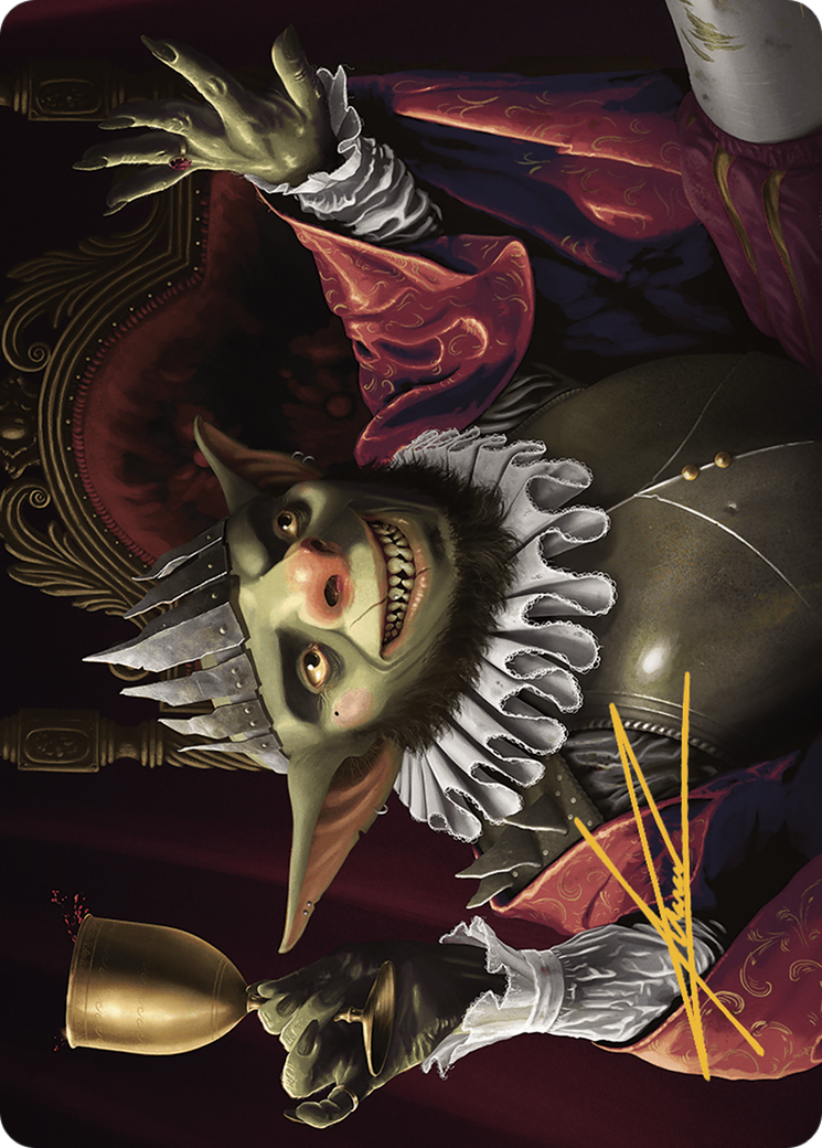 Image of Krenko, Baron of Tin Street // Krenko, Baron of Tin Street (AMKM-040) - Murders at Karlov Manor Art Series (Borderless) Foil