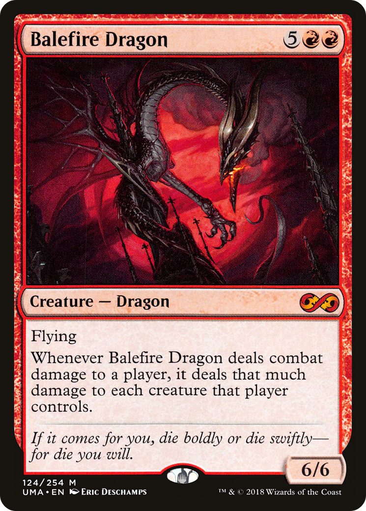 Image of Balefire Dragon (UMA-124) - Ultimate Masters