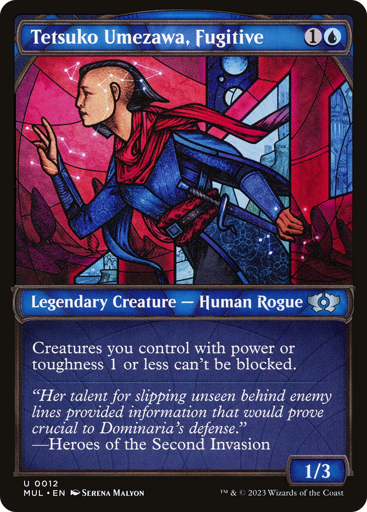 Image of Tetsuko Umezawa, Fugitive (MUL-012) - Multiverse Legends: (Showcase)